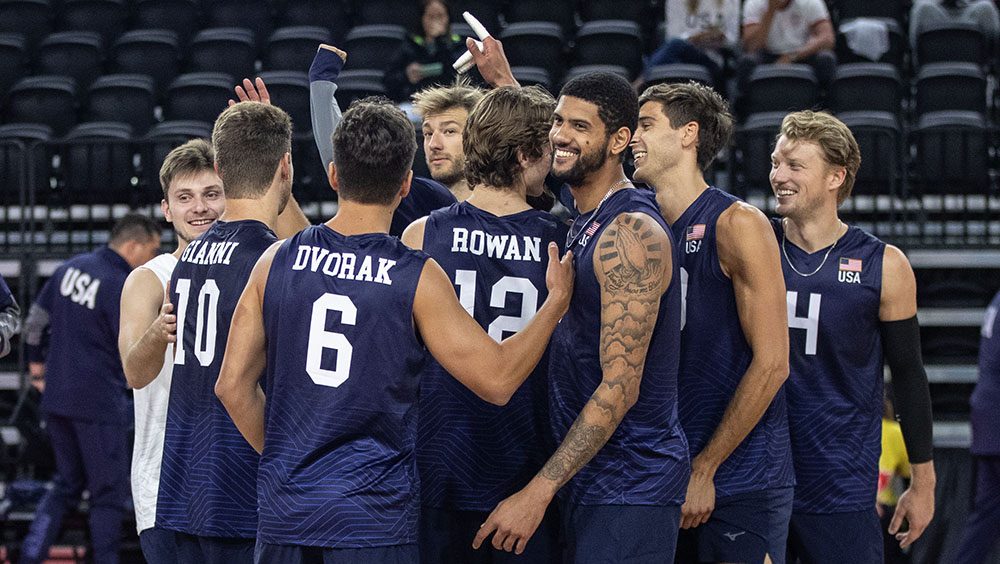 U.S. Men's National Team for NORCECA Final 6