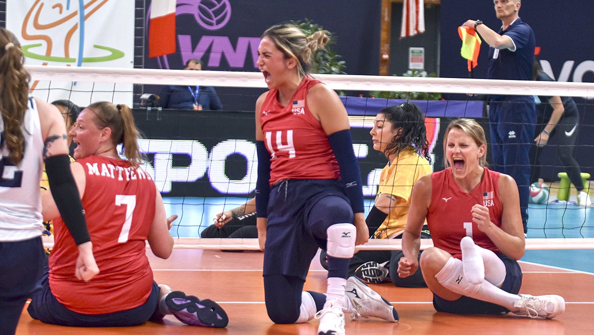 Kaleo Kanaele Maclay celebrates